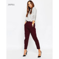 Pantalon de travail raccourci taille haute jambe raccourcie